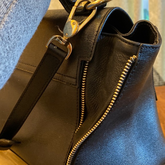 Jenrigo Saffiano Black Handbag - Picture 10 of 13